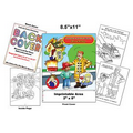Fire Safety - Imprintable Coloring & Activity Book